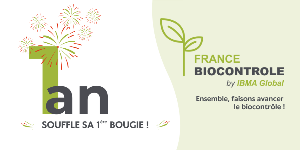 France Biocontrôle fête ses 1 an